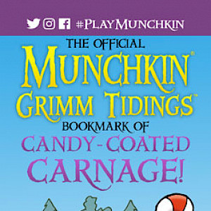 The Official Munchkin Grimm Tidings Bookmark of Candy-Coated Carnage! cover