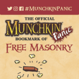 The Official Munchkin Panic Bookmark of Free Masonry cover