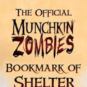 The Official Munchkin Zombies Bookmark of Shelter Skelter! cover