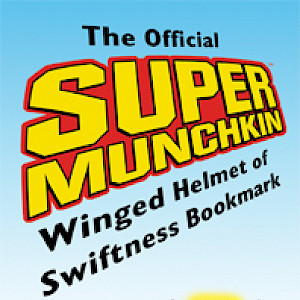 The Official Super Munchkin Winged Helmet of Swiftness Bookmark cover
