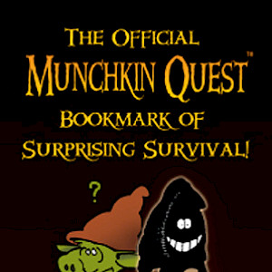The Official Munchkin Quest Bookmark of Surprising Survival! cover