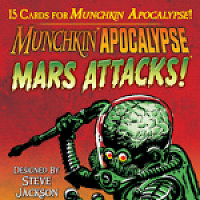 Now Shipping: Munchkin Apocalypse: Mars Attacks! cover