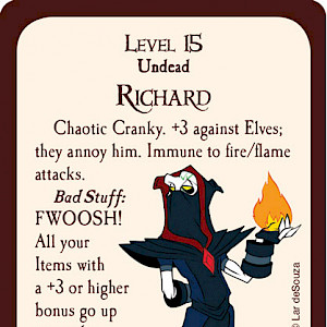 Richard Munchkin Promo Card cover