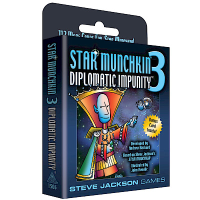 Star Munchkin 3 – Diplomatic Impunity Designer's Notes cover