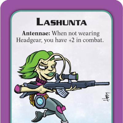 Munchkin Starfinder Preview: Lashunta cover