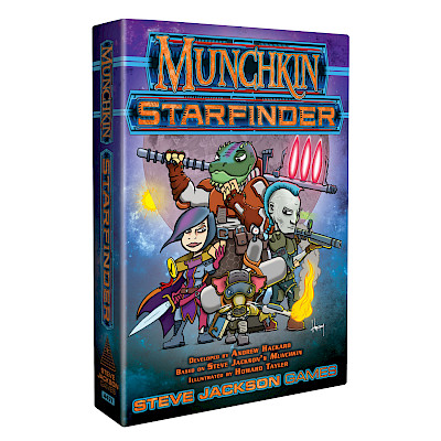 Munchkin Starfinder Preview: Three Old Friends cover