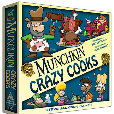 Munchkin Crazy Cooks Designer's Notes cover