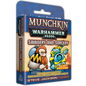 Munchkin Warhammer 40,000: Savagery and Sorcery cover