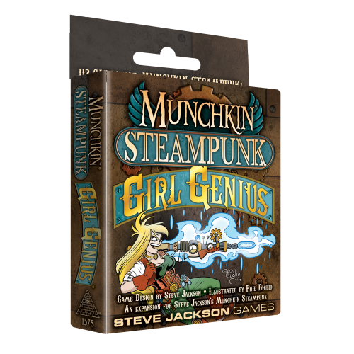 Munchkin Steampunk: Girl Genius cover
