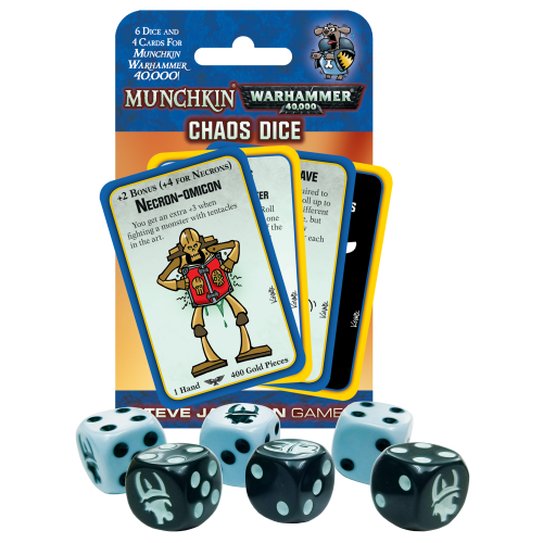 Munchkin Warhammer 40,000 Chaos Dice cover