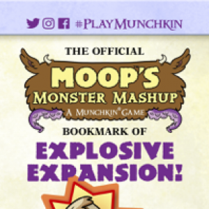 The Official Moop's Monster Mashup Bookmark of Explosive Expansion! cover