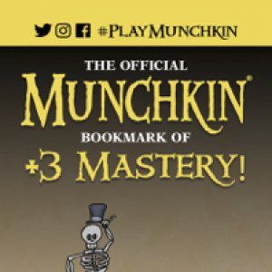 The Official Munchkin Bookmark of +3 Munchkin Mastery! cover