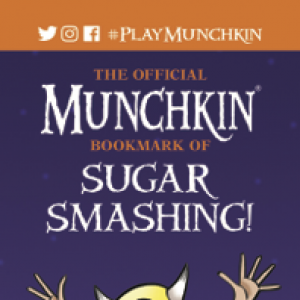 The Official Munchkin Bookmark of Sugar Smashing! cover