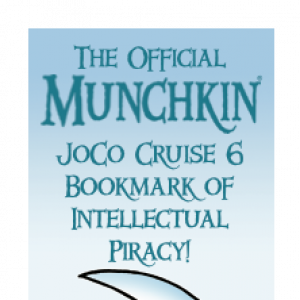 The Official Munchkin JoCo Cruise 6 Bookmark of Intellectual Piracy! cover