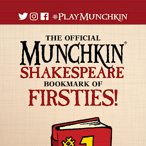 The Official Munchkin Shakespeare Bookmark of Firsties! cover