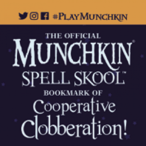 The Official Munchkin Spell Skool Bookmark of Cooperative Clobberation! cover