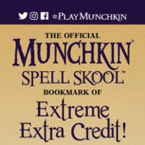 The Official Munchkin Spell Skool Bookmark of Extreme Extra Credit! cover