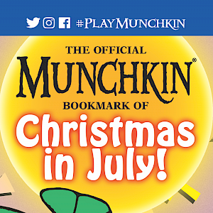 The Official Munchkin Bookmark of Christmas in July! cover