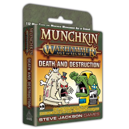 Munchkin Warhammer Age of Sigmar: Death and Destruction cover