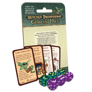 Munchkin Pathfinder Goblin Dice cover