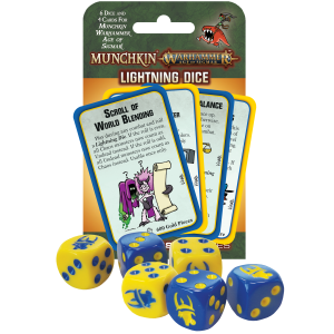 Munchkin Warhammer Age of Sigmar Lightning Dice cover