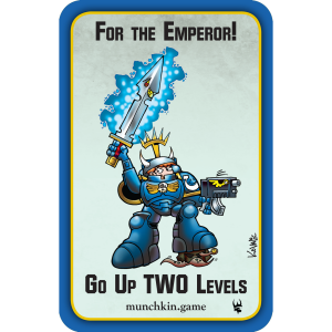 For the Emperor! Munchkin Warhammer 40,000 Promo Card cover