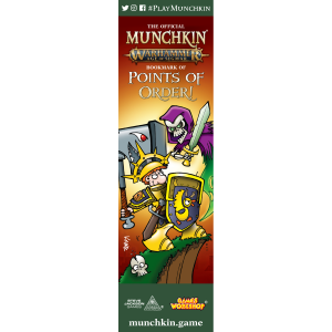 The Official Munchkin Warhammer Age of Sigmar Bookmark of Points of Order! cover