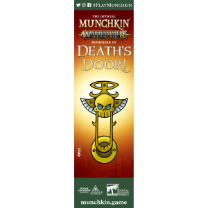 The Official Munchkin Warhammer Age of Sigmar Bookmark of Death's Door! cover