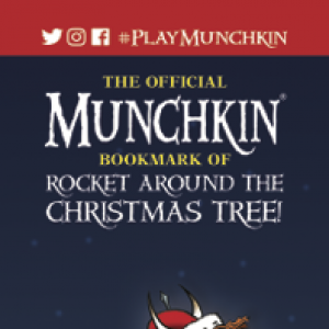 The Official Munchkin Bookmark of Rocket Around the Christmas Tree! cover