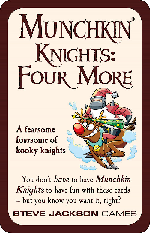Munchkin Knights: Four More cover
