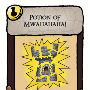 Potion of Mwahahaha! Munchkin Panic Promo Card cover