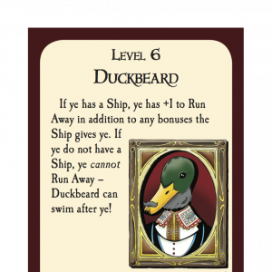 Duckbeard Munchkin Booty Guest Artist Edition Promo Card cover