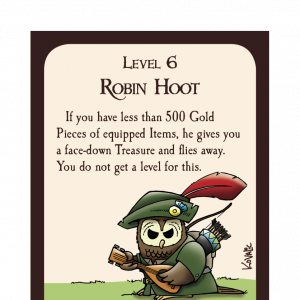 Robin Hoot Munchkin Promo Card cover