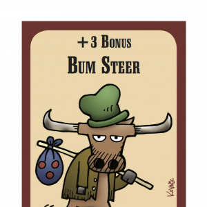 Bum Steer The Good, the Bad, and the Munchkin Promo Card cover