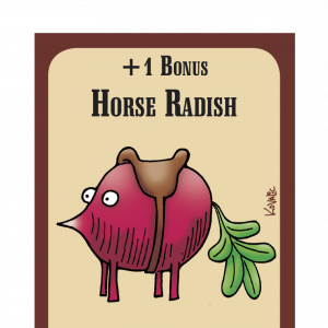 Horse Radish The Good, the Bad, and the Munchkin Promo Card cover
