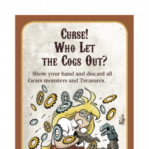 Curse! Who Let the Cogs Out? Munchkin Steampunk Promo Card cover