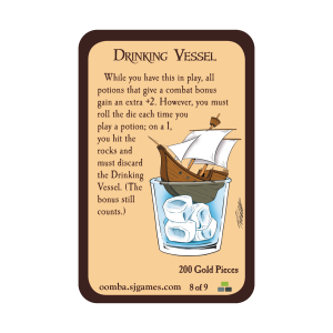 Drinking Vessel Munchkin Promo Card cover