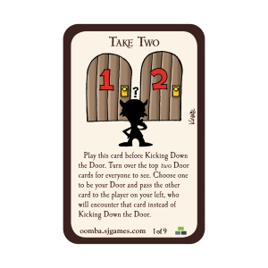 Take Two Munchkin Promo Card cover