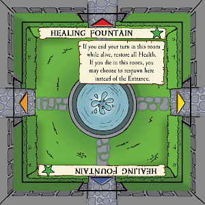 Healing Fountain Munchkin Quest Promo Room cover