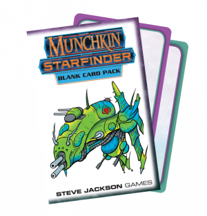 Munchkin Starfinder Blank Card Pack cover