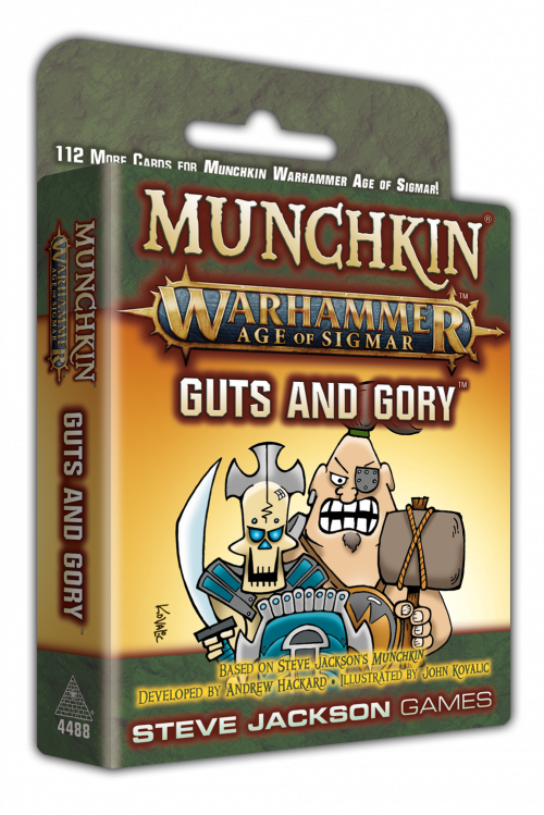 Munchkin Warhammer Age of Sigmar: Guts and Gory cover