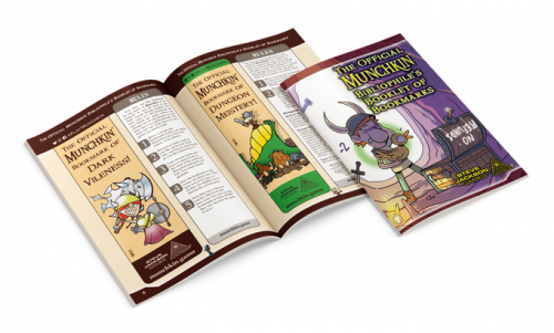 The Official Munchkin Bibliophile's Booklet of Bookmarks cover