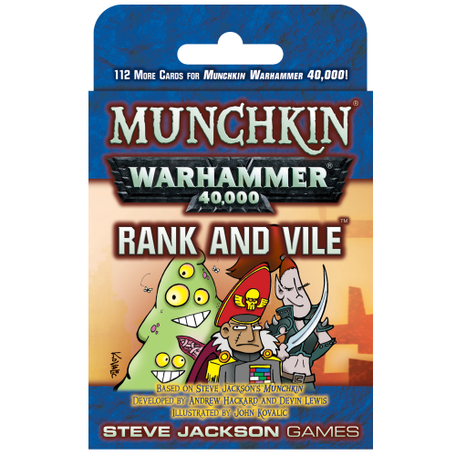 Munchkin Warhammer 40,000: Rank and Vile cover