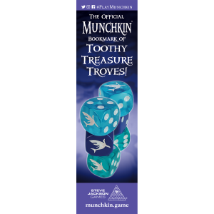 The Official Munchkin Bookmark of Toothy Treasure Troves! cover